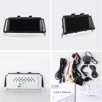 Fast Boot Linux Autoradio Compatible with BMW X3 X4 Series F25 F26 (2011-2013) CIC iDrive Upgrade |Bluetooth/Wireless CarPlay/Android Auto | Retains OEM Controls