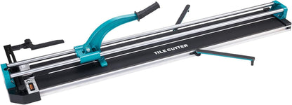VEVOR Tile cutter double rails cutting length of 1200 mm, minimum cutting thickness 4-15 mm. Cutting width 25 mm Tile cutter incl. extra cutting wheel Tile laying & renovation projects