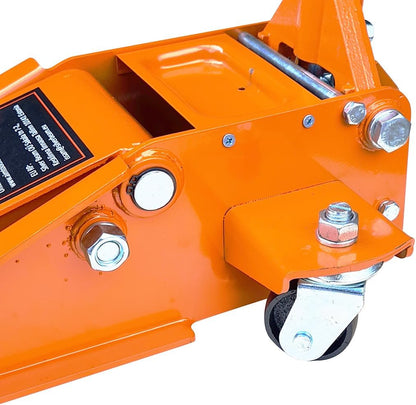 AIM Tools Hydraulische krik, 3T draagkracht, garagekrik, laag profiel, max. hefhoogte 500 mm, garagekrik voor SUV's en terreinwagens 161223