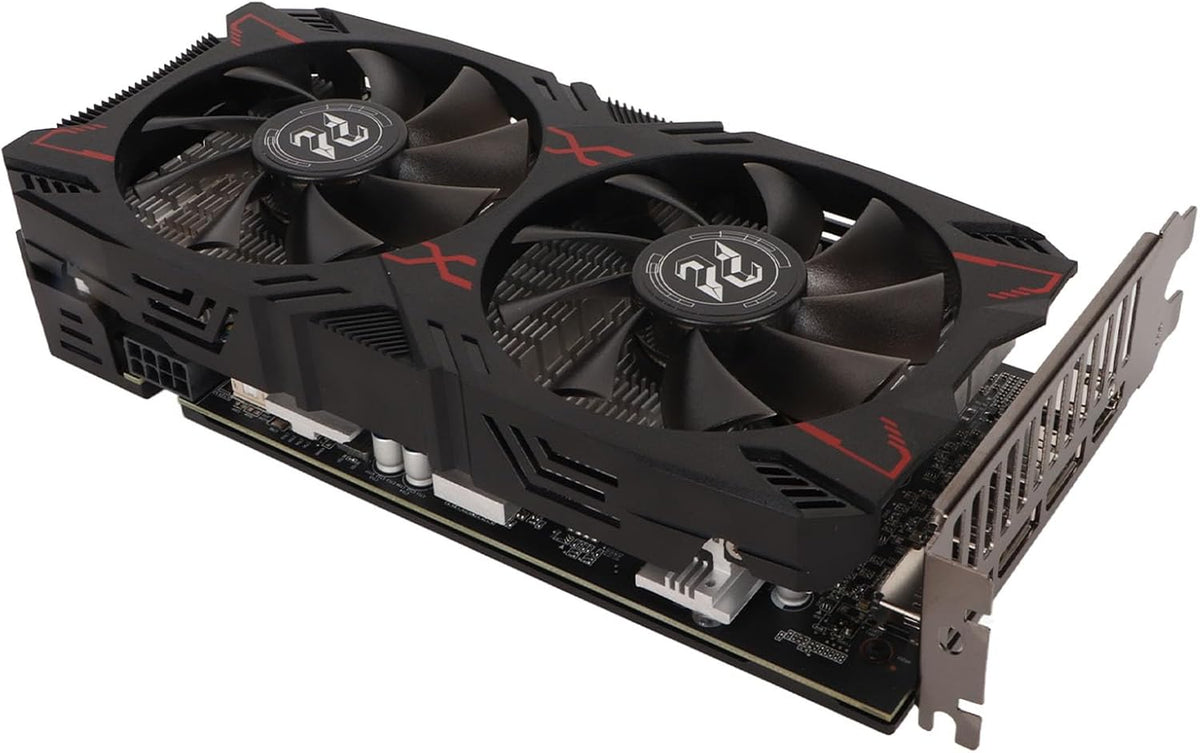 RX 5500 XT Grafische Kaart, 8GB GDDR6 128bit Gaming-videokaart, PCI Express 4.0x8, HDMI, DisplayPort X 3, 8PIN Voeding, Gaming-pc-computervideokaarten met Dubbele Ventilator