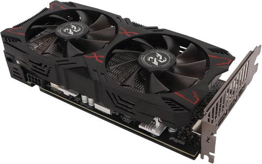 RX 5500 XT Grafische Kaart, 8GB GDDR6 128bit Gaming-videokaart, PCI Express 4.0x8, HDMI, DisplayPort X 3, 8PIN Voeding, Gaming-pc-computervideokaarten met Dubbele Ventilator
