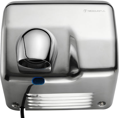 Handdroger – Handendroger – Elektrische Handdroger – Automatische Handdroger – Roestvrijstalen Handdroger – 2300W – Sneldrogend in 10 Seconden