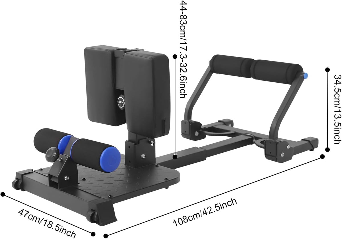 Home Rowing Machine, Foldable with Elastic Band, Hydraulic Leg Press, Rowing Machine for Cardio and Strength Training, Home Fitness Equipment, Space Saving, Up to 120 kg - QUORE