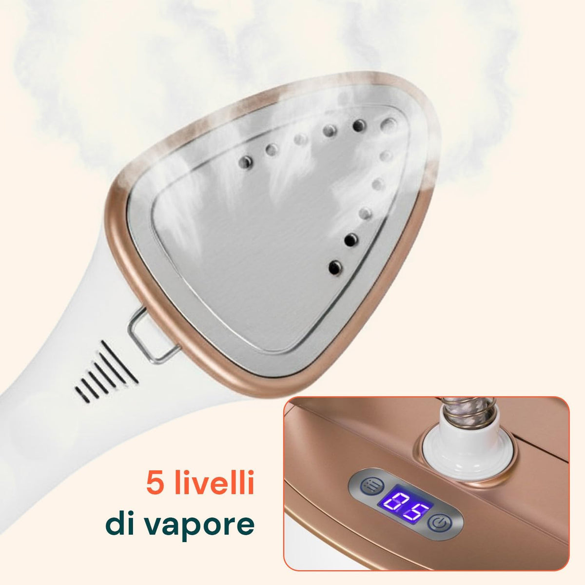 Verticaal Stoomstrijkijzer – Stoomstrijkijzer – Kledingstomer – Stoomapparaat – Verticale Stomer – Snelle Opwarming In 60 Seconden – 1500 Ml Reservoir
