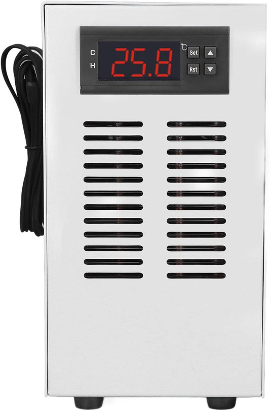 Aquarium Koeler – Aquarium Waterkoeler – Aquariumkoeler – Waterkoelsysteem – Aquarium Koelsysteem – Geschikt Voor Aquaria Tot 20 Liter – Stille Werking 30-35 dB – Automatische Temperatuurregeling