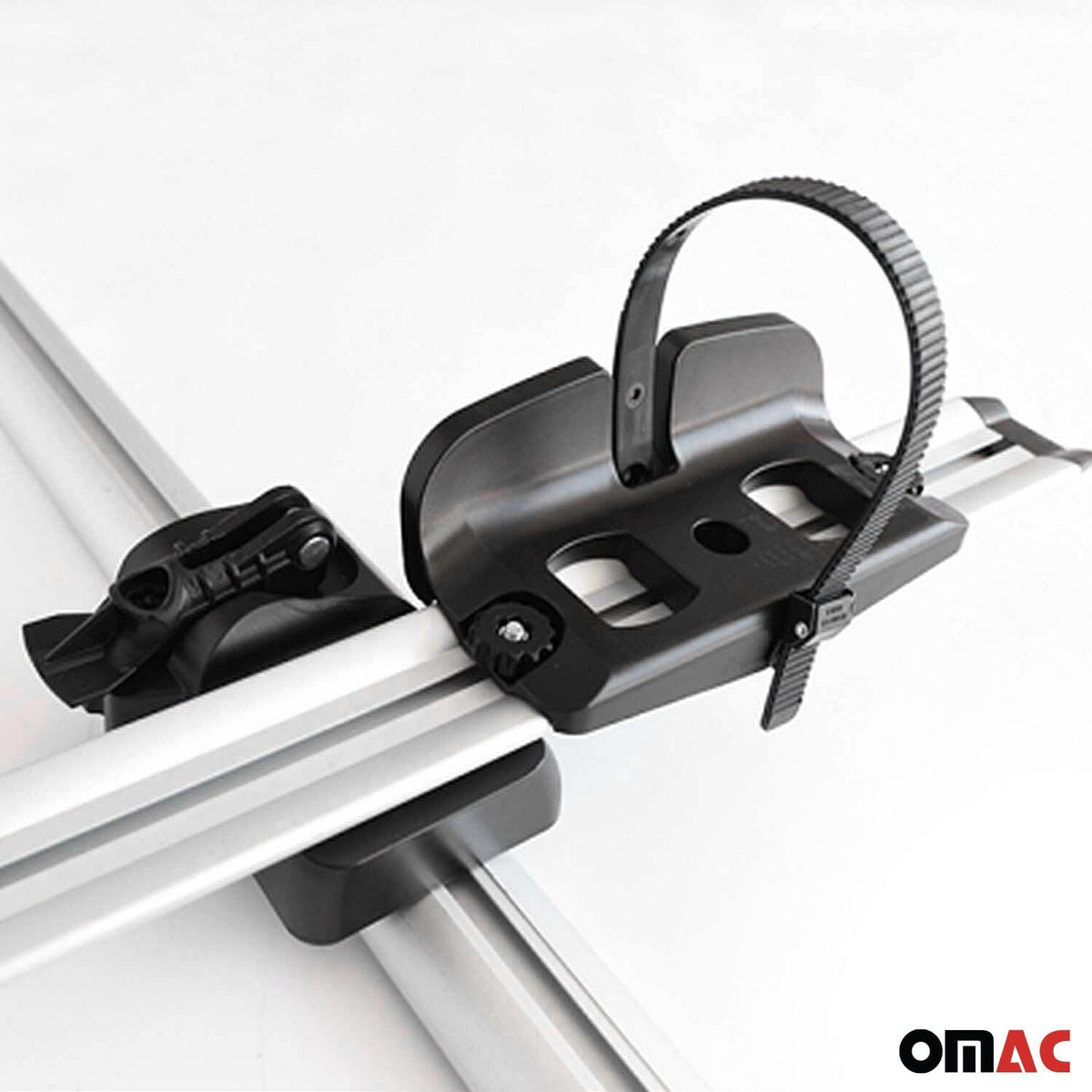 Fietsendrager voor op het dak – Dakfietsdrager – Fietsrek – Auto fietshouder – Dakmount drager – Maximaal 25 kg draagvermogen – Stevig aluminium frame