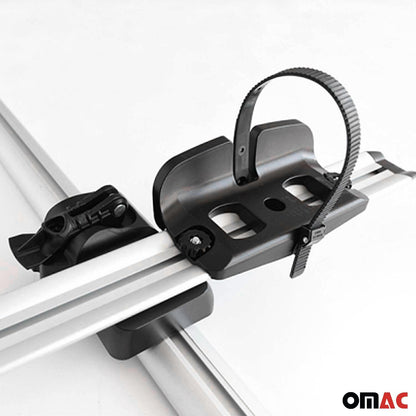 Fietsendrager voor op het dak – Dakfietsdrager – Fietsrek – Auto fietshouder – Dakmount drager – Maximaal 25 kg draagvermogen – Stevig aluminium frame