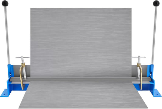 Manual Cans Bending Machine 0-90° 760mm Round Bending Machine Table Press Brake Cans Bending Machine Swivel Machine Cast Iron Bending Plier - QUORE