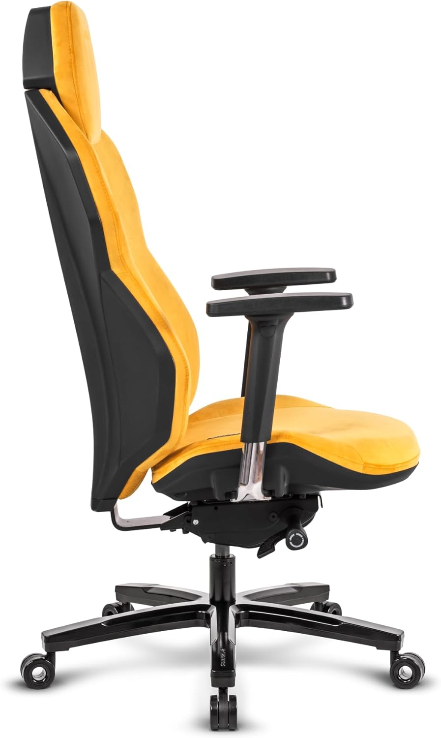 Quersus Gaming ICOS.1.2 Yellow Canary stoel, faux leer, geel, universeel