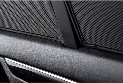 Set Car Shades compatibel met Volkswagen Golf IV 3 deurs 1997-2003 (4-delig) Pasklare Auto Zonwering