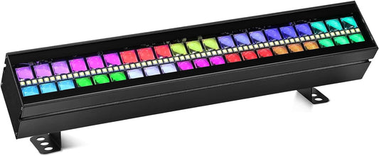 BETOPPER LF1421 Matrix LED Light Bar RGBW, 35 Segments, 4.4° Beam, Strobe 30Hz, DMX512 for Stage Effects, Pixel Mapping - QUORE