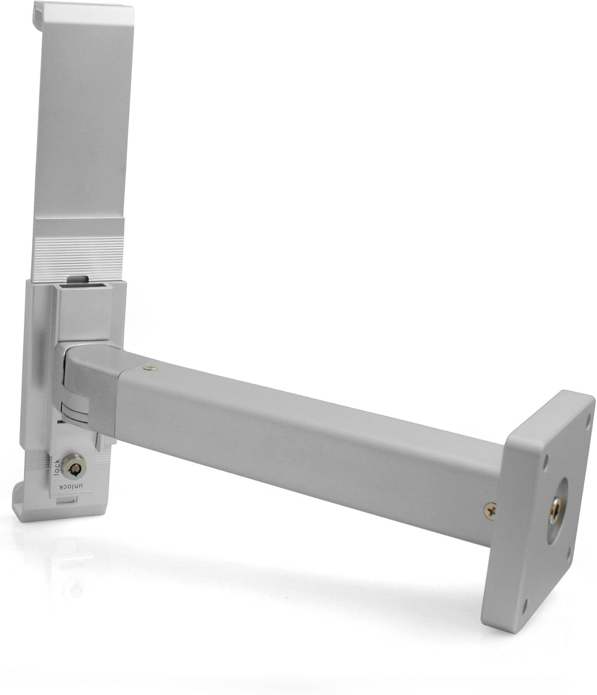 System-S Universele presentatie wandhouder houderarm afsluitbaar wandhouder voor tablet pc