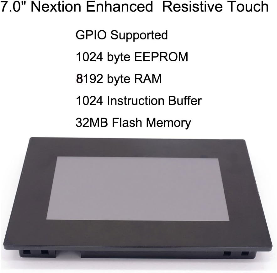 7,0 inch Nextion Enhanced HMI Intelligent Smart USART UART Seriële TFT LCD-module display capacitief multi-touch paneel met helling