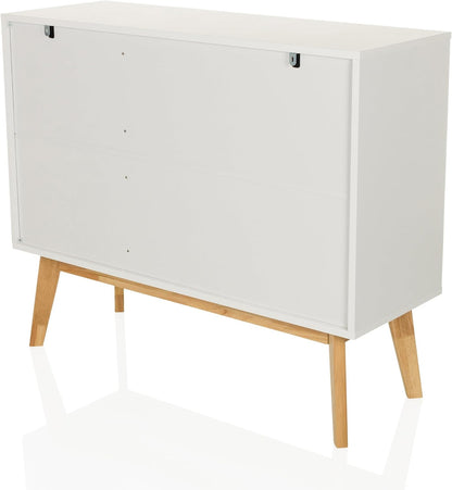 Dressoir TAROLO I MDF-plaat, UV-gecoat Wit