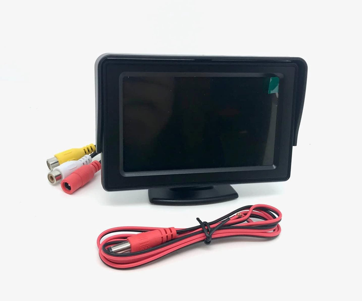 Dolphin Automotive Achteruitrijcamera & 4,3" dashboard display set voor Peuget Expert 2007-2016. Past ook voor Toyota Proace & Citroen Jumpy