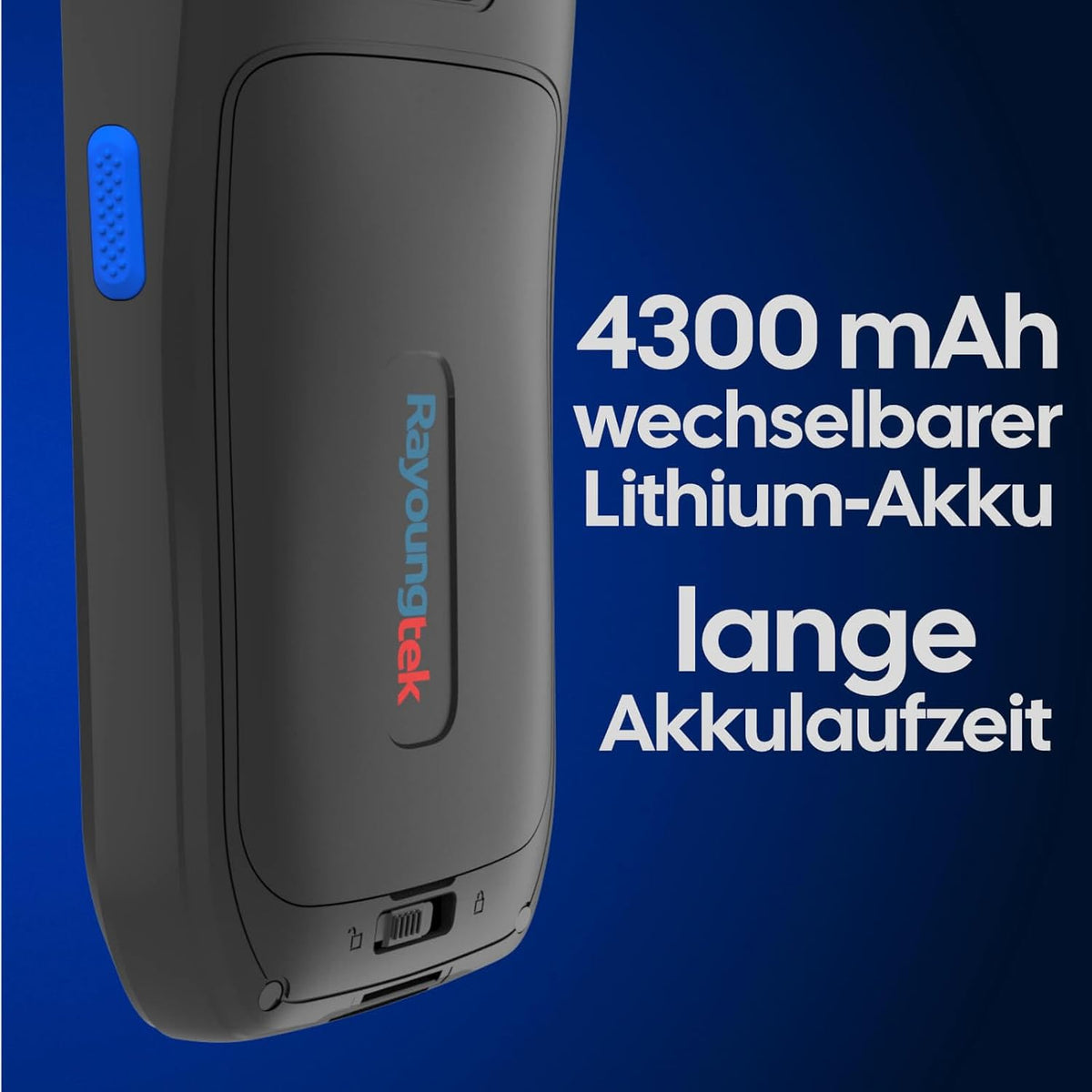 Mobiele Android Barcodescanner – Handterminal – Datacollector – Gegevensverzamelaar – PDA Scanner – Android 12 Met Toetsenbord – 1D/2D/QR-Scanner – NFC, 4G & Wifi