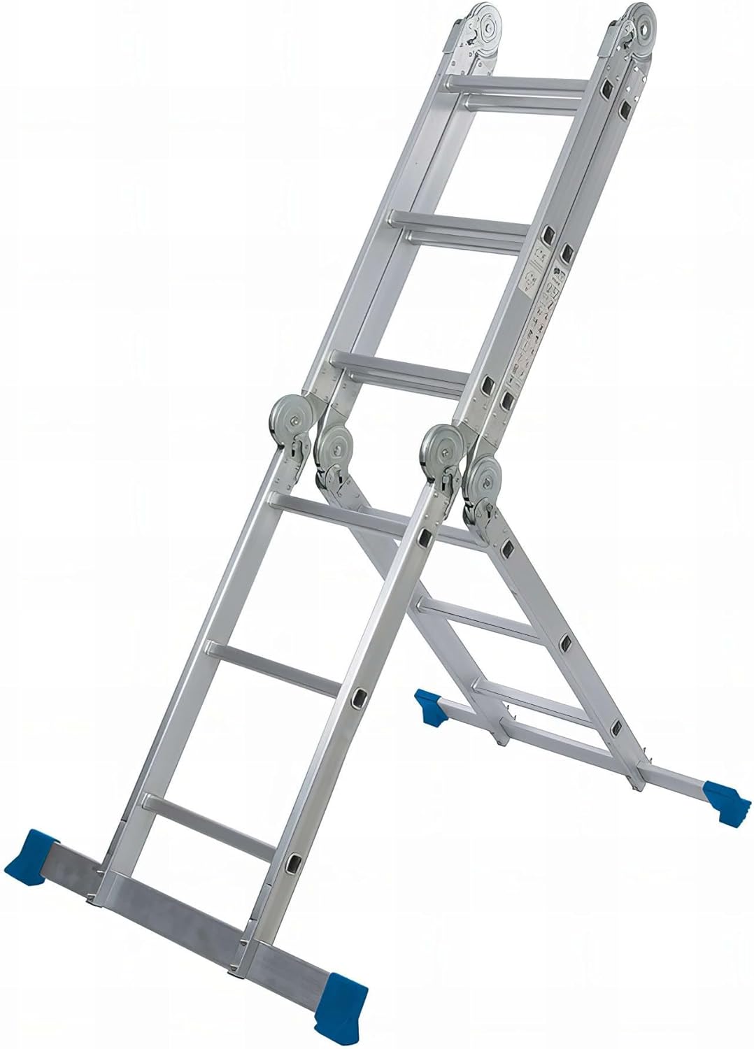 Silverline 953474 Multifunctionele Ladder met Platform 3,6m 12-Loopvlak