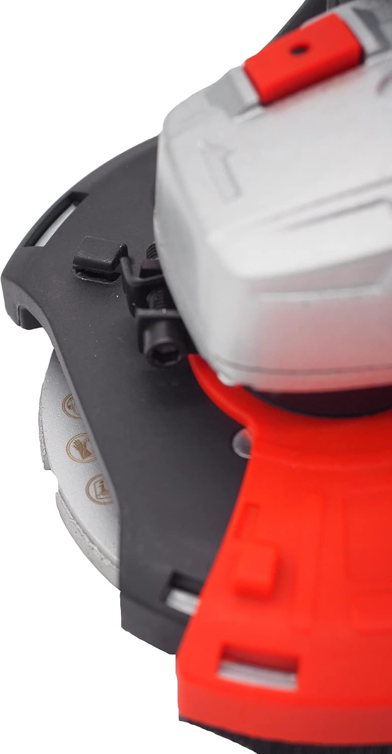 Betonschuurmachine 125 mm Saneringsfrees Betonfrees 1.400W met toerentalregeling en afzuigkap, set met koffer, categorie: 1400 W / 125 mm / STARTER-SET
