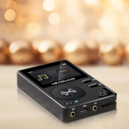 HiFi MP3-Speler – Muziekspeler – Draagbare Audio – Lossless Speler – Bluetooth Speler – 2-Inch HD-Scherm – Uitbreidbaar Tot 256 GB