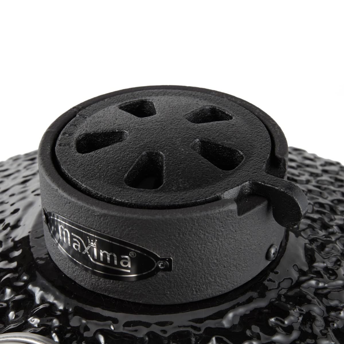 Premium Kamado BBQ 13 inch Ø 33 cm - Charcoal Barbecue - Grilling, Smoking, Baking, Steaming - Cooker - Egg Barbecue Black - QUORE