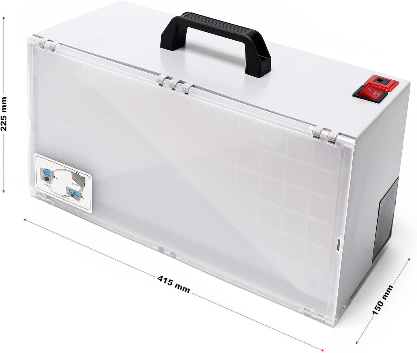 Airbrush accessoires afzuigsysteem 4m³ / min complete set verfnevel reservefilter