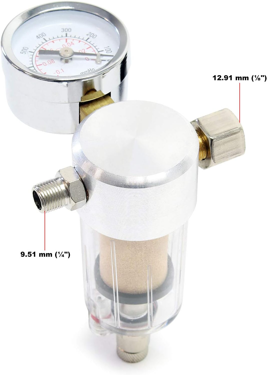 Vacuümpomp – Membraanpomp – Vacuümdiaphragmapomp – Olievrije Vacuümpomp – Airconditioning Pomp – Waterafscheider – Onderhoudsvrij – Drukmeter