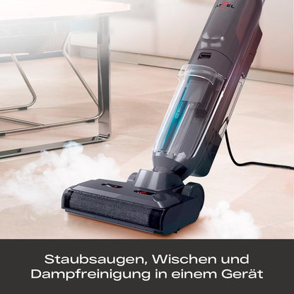 Vapor Stofzuiger – Stoomreiniger – 3-in-1 Schoonmaakapparaat – Nat Reinigen – Tapijtborstel – Hoge Temperatuur Stoom Tot 110 °C – Automatisch Zelfreinigingssysteem