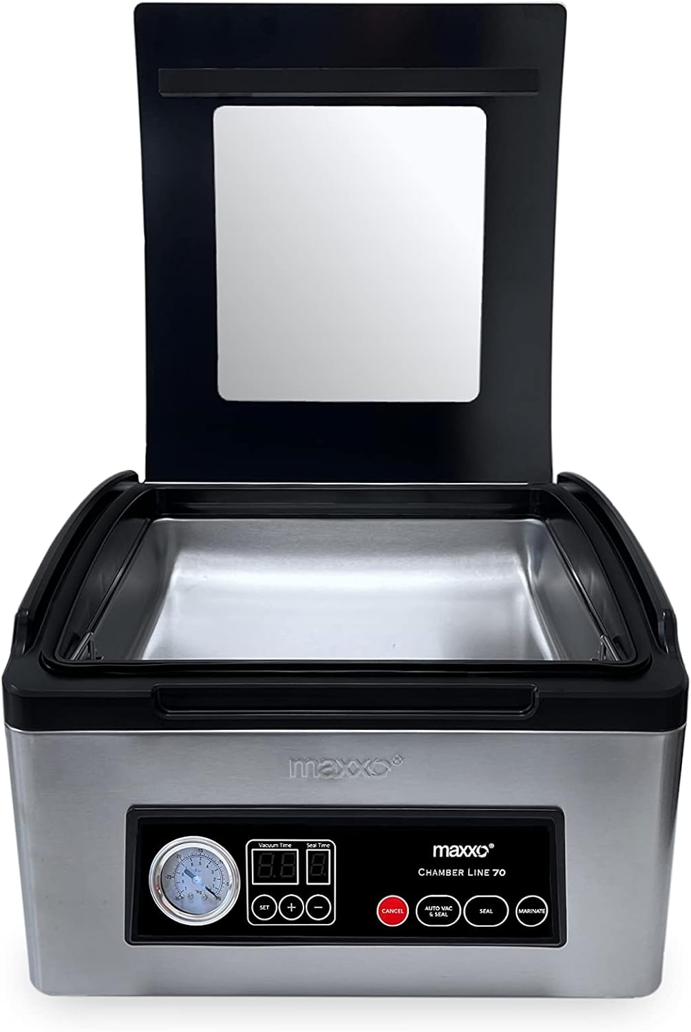 Maxxo VM ChamberLine 70 vacuümmachine, 7 l, professionele vacuümverpakker voor vloeistoffen 72 liter/min + 30 stuks vacuümzakken inbegrepen