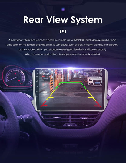 10 Inch Android 13 Autoradio – Multimedia Systeem – Touchscreen Stereo – Navigatie Radio – Draadloze CarPlay Android Auto – 8-Core Processor – 4G+32G Geheugen