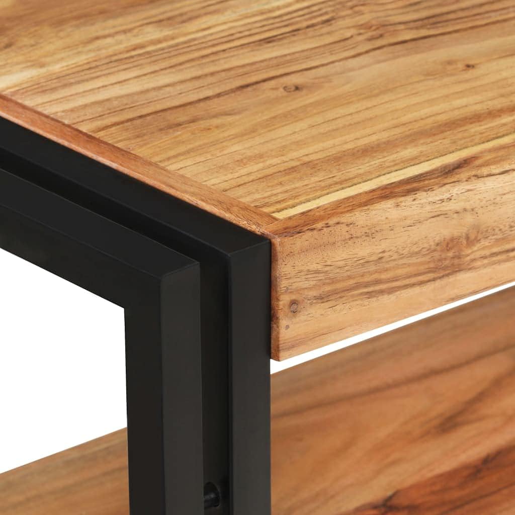 vidaXL Wall table 90x30x75 cm solid acacia wood