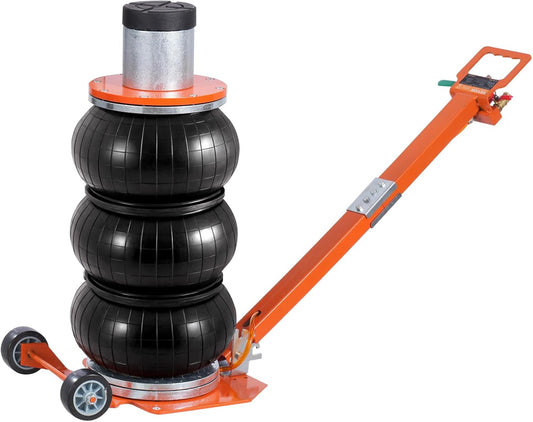 VEVOR Air Jack, 3 Ton/6600LB, 1-6S Pneumatic Lift Jack with Raised Column and Adjustable Handle, Compact, Easy to Lift and Space Saving Jack with Thick Rubber Pad, Fits for Sedan