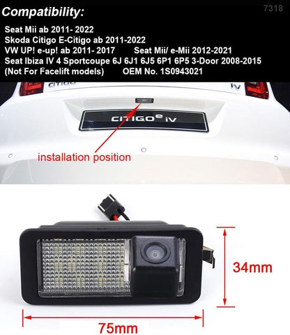 7" Android Auto GPS Radio Navigator CarPlay Geschikt voor VW UP! e-up! e-Load Up 121 122 123 BL1 BL2 BL3/Skoda Citigo E-Citigo/Seat MII e-MII KE KF/Seat Ibiza DSP BT Pip DVR SWC DAB+ Auto Camera