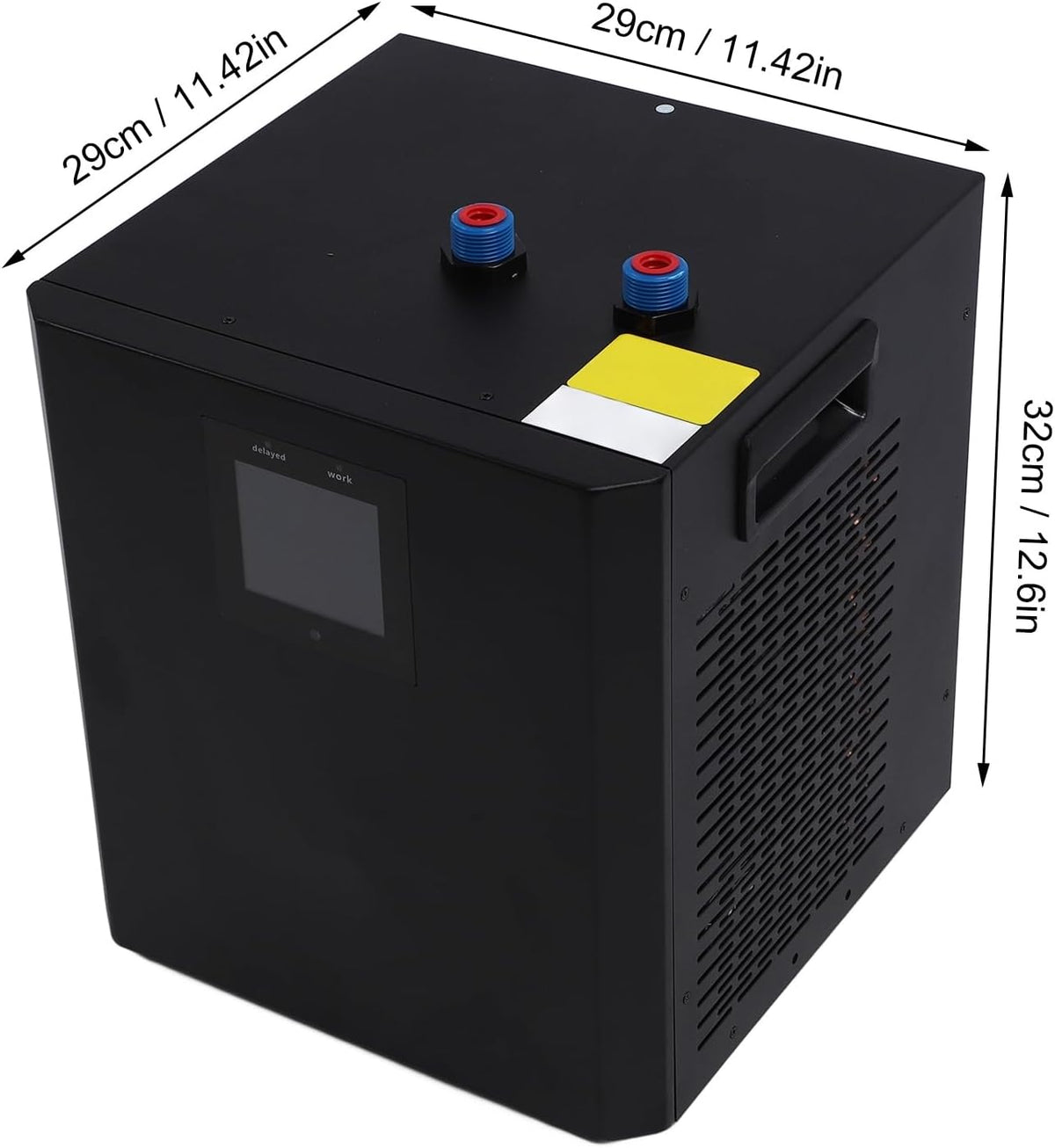Ijsbad-Waterkoeler – Ijsbadkoeler – Koude Duikkoeler – Badkuipkoeler – Ijsbad Koelsysteem – 79Gal 300L, 1/3 Pk – Temperatuur 0 Tot 50°C – Touchscreen En Afstandsbediening