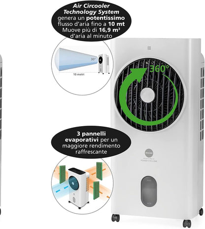MACOM Enjoy & Relax 987 Power Cyclone Draagbare verdampingsluchtkoeler