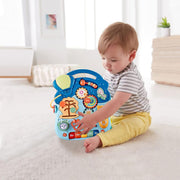 Loopwagen - Loopstoel - Babyloophulp - Multifunctionele Loophulp - met Licht Regelbare Snelheidmuziek - Afneembaar Speelbord - voor Kinderen - van 12-36 maanden - Kunststof - Multikleur