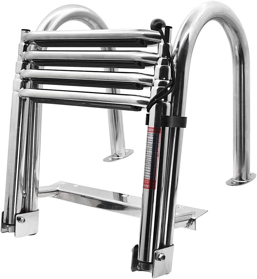 Geloo Bad Ladder Boot Zwembad Ladder RVS