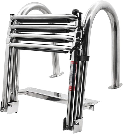 Geloo Bad Ladder Boot Zwembad Ladder RVS