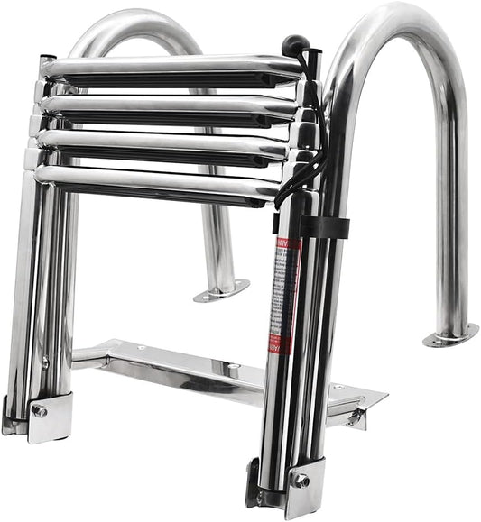 Geloo Bad Ladder Boot Zwembad Ladder RVS