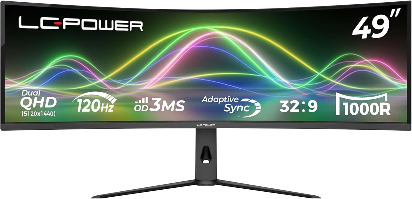 LC-POWER LC-M49QCK 49 inch 120hz monitor