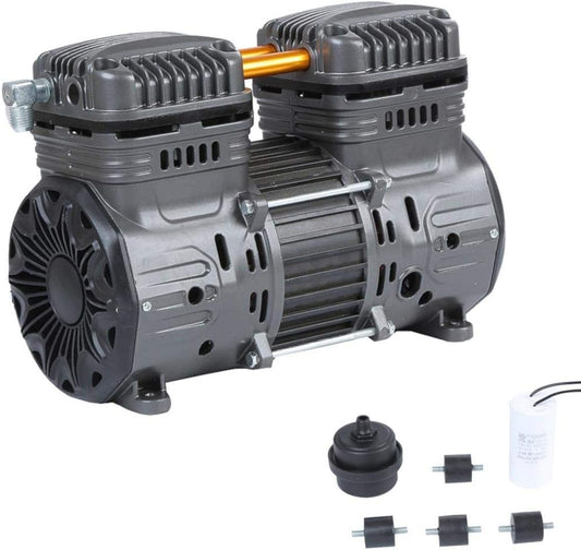 ORAZIO SP24118401 Vervangende luchtcompressor, 800 W, puur koper, olievrije en stille draagbare elektrische luchtcompressoren