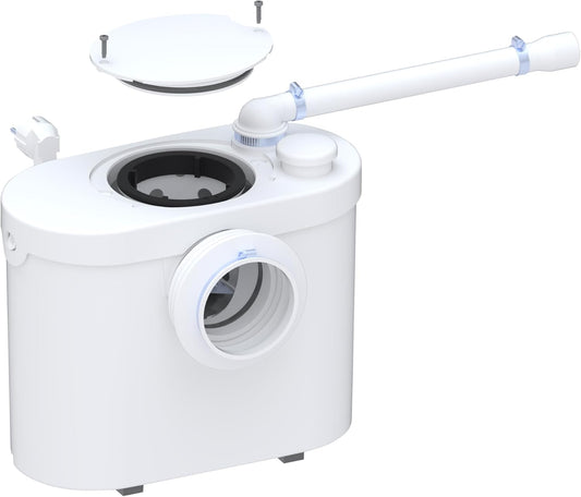 SFA - Stille Vermaler (46 dB) Up - Toiletvermaler voor plaatsing achter het toilet - Discrete installatie - Eenvoudig onderhoud - 33,9 x 22,2 x 29 cm - 400W - Gemaakt in Frankrijk