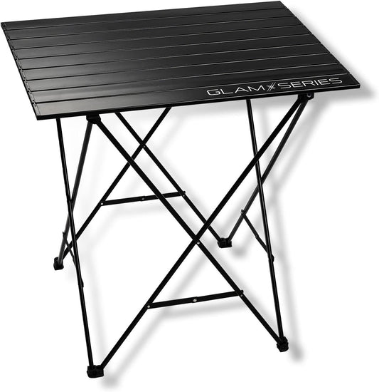 GlamTable make-up tafel inklapbaar, kaptafel tot 20 kg, opmaaktafel met transporttas, cosmetica-tafel voor visagisten, kappers, tatoeëerders