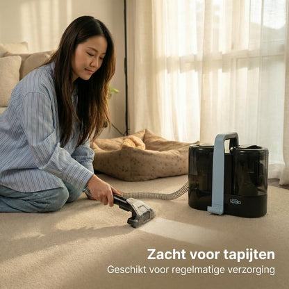 Tapijtreiniger – Tapijtreinigerapparaat – Vloerreiniger – Schoonmaakmachine – Bekledingsreiniger – Krachtige Dieptereiniging – Compact Lichtgewicht Design