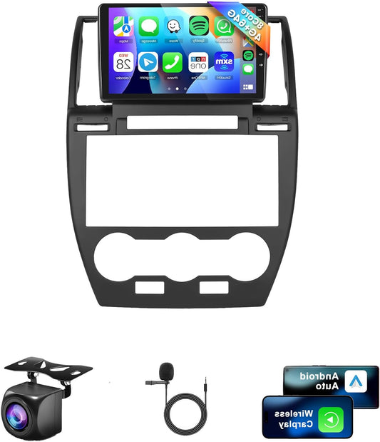 8 CORE 4G+64G Car Radio Android 13 for Land Rover Freelander 2 2007-2012, 9 Inch HD IPS Touch Screen Car Radio with DSP Wireless Carplay Android Car GPS Wi-Fi Bluetooth 5.0 FM RDS Radio Camera - QUORE