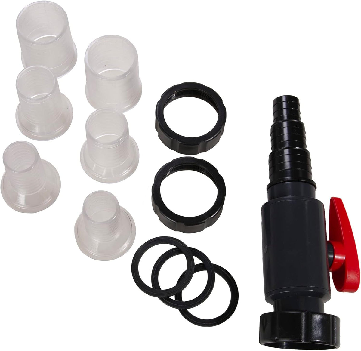 AquaForte Drukfilter GPF-20000 (36 watt), vermogen 36 watt, spanning 230 V, frequentie 50 Hz, ingang/uitgang 32/38 mm, geschikt voor siervijvers tot 40.000 liter