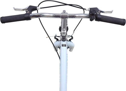 Wildtrak - 20 inch fiets voor kinderen, leeftijd 6-9 jaar, verstelbare remmen - wit
