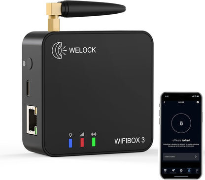 Bluetooth Gateway – Slimme Deurslot Adapter – Smart Home Hub – Afstandsbediening Module – Bluetooth Controller – Ontgrendeling Op Afstand – Alexa Spraakbediening
