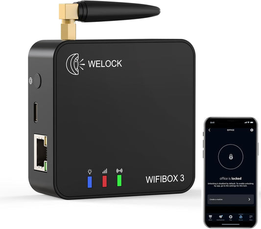 Bluetooth Gateway – Slimme Deurslot Adapter – Smart Home Hub – Afstandsbediening Module – Bluetooth Controller – Ontgrendeling Op Afstand – Alexa Spraakbediening