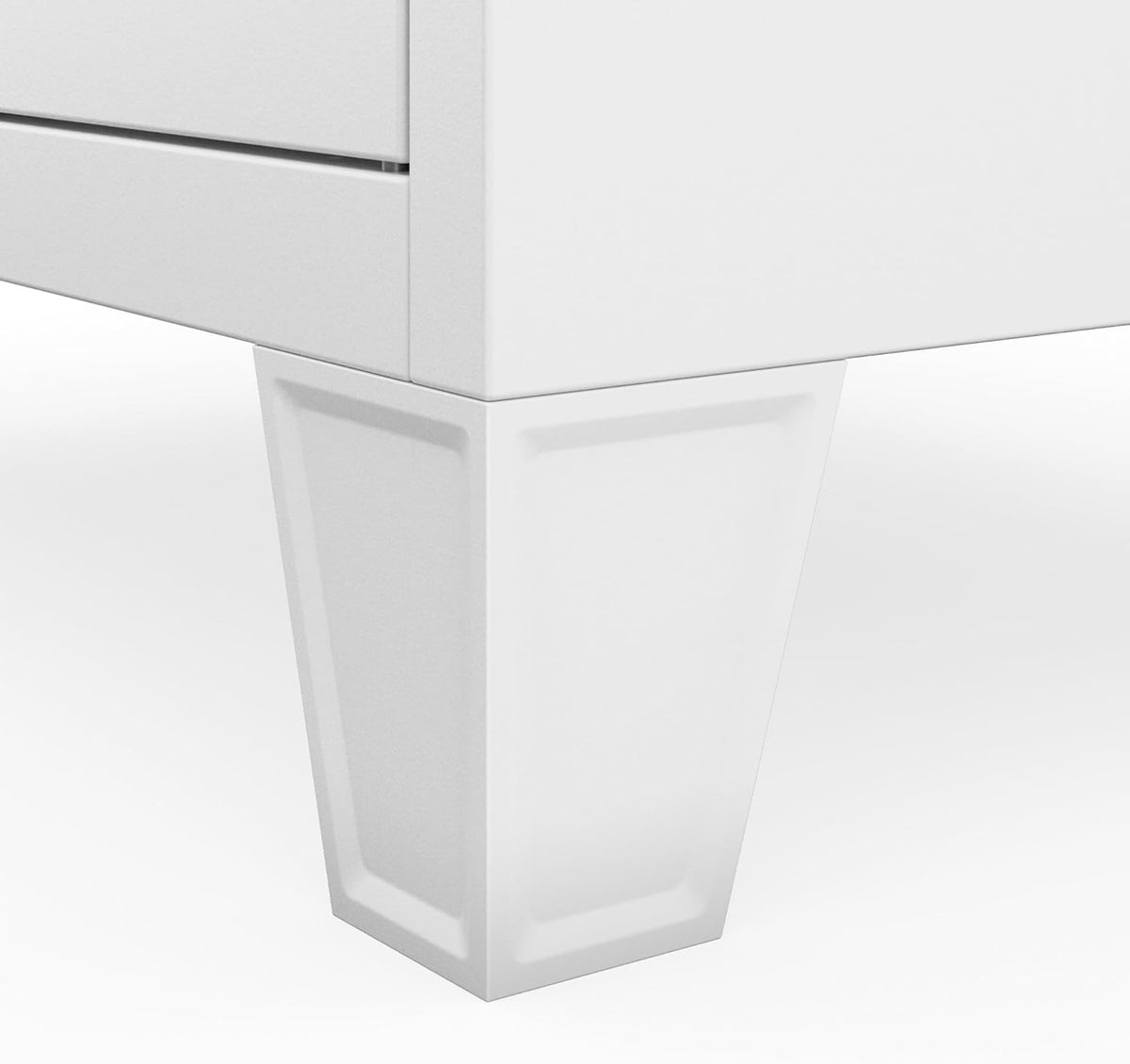 Jan Nowak metalen locker met 4 afzonderlijke vakken afsluitbare spindkast voor personeelsruimte en kleedruimte met hangstang ventilatie en etikethouders professionele lockerkast 172 x 56 x 45 cm - QUORE