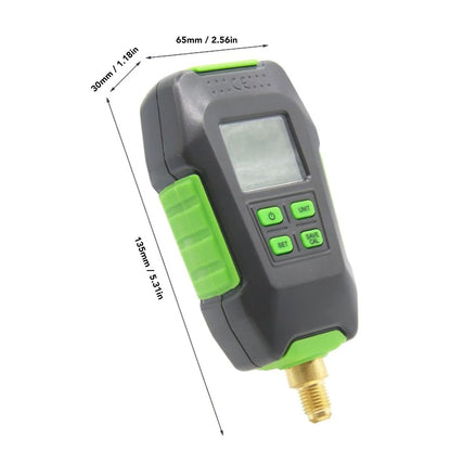 Digitale Vacuümmeter – Vacuümmeter – Vacuümdrukmeter – Micronmeter – Groot Verlicht Display – IP54 Stof- En Waterbestendig
